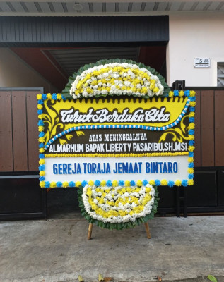 Papan Bunga Duka di Talang Bubuk
